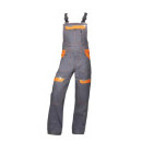 Kalhoty s laclem ARDON®COOL TREND šedo-oranžové prodloužené | H8410/2XL