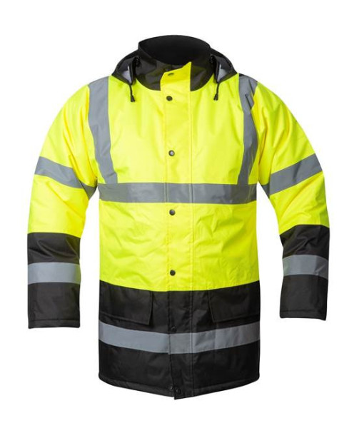 Reflexní zimní bunda ARDON®REF603 žluto-černá | H8943/2XL