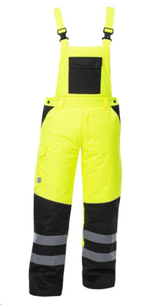 Reflexní zimní kalhoty s laclem ARDON®HOWARD žluté | H8942/S