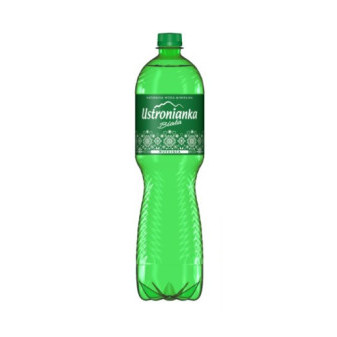 Voda minerální Ustronianka jemně sycená 1,5L / prodej po balení