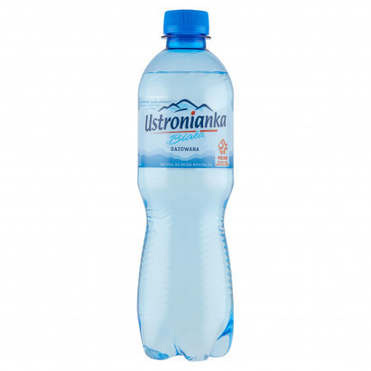 Voda minerální Ustronianka sycená 0,5L / prodej po balení