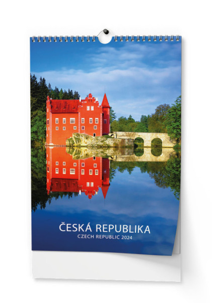 Kalendář nástěnný A3 Česká republika BNK0