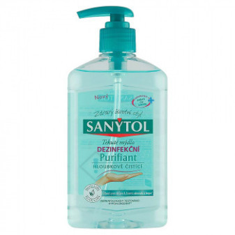 Mýdlo tekuté Sanytol dezinfekční Purifiant 250ml