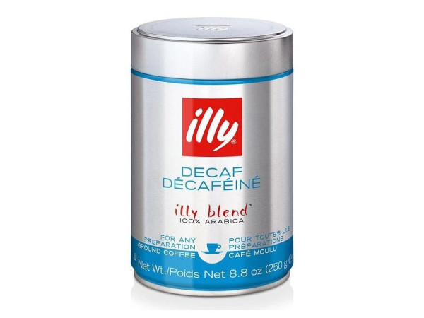 Káva Illy Espresso bez kofeinu mletá 250g