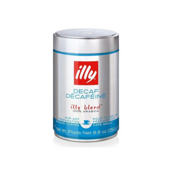 Káva Illy Espresso bez kofeinu mletá 250g