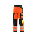 Kalhoty CXS BENSON výstražné, pánské, oranžovo-černé, vel. 48 | 1112-012-210-48