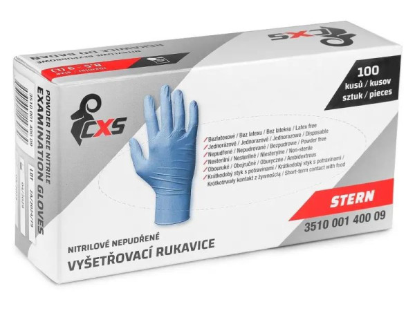Jednorázové rukavice STERN, nitrilové, vel. 10