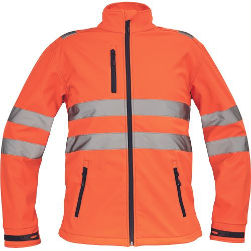 MURCIA HV SOFTSHELL bunda oranžová M