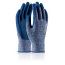 Máčené rukavice ARDON®NATURE TOUCH 07/S - s prodejní etiketou - modré | A8081/08-SPE
