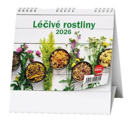 Kalendář stolní týdenní Ideál Léčivé rostliny BSK6