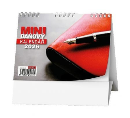Kalendář stolní týdenní Mini daňový BSA8