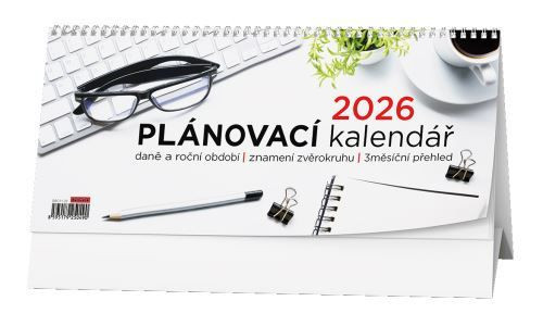 Kalendář stolní týdenní Plánovací daňový BSC11