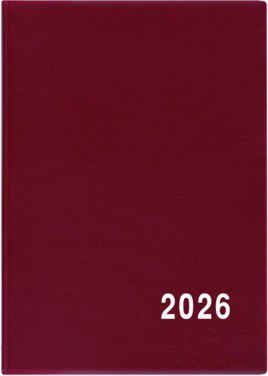 Diář měsíční Anežka PVC bordo BMA1-3
