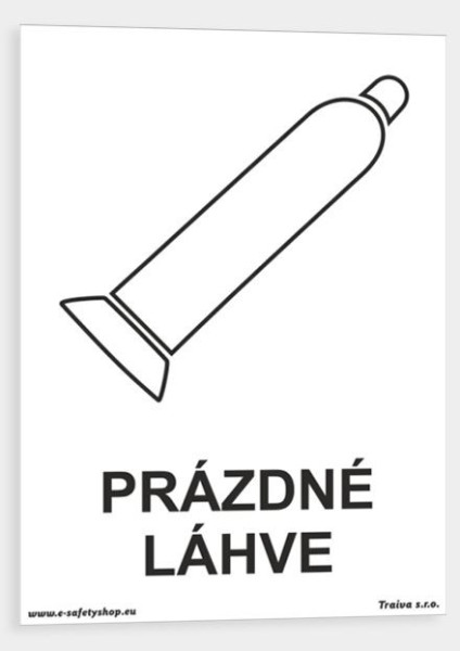 Prázdné láhve Plast 148 x 210 mm (A5) tl. 0.5 mm