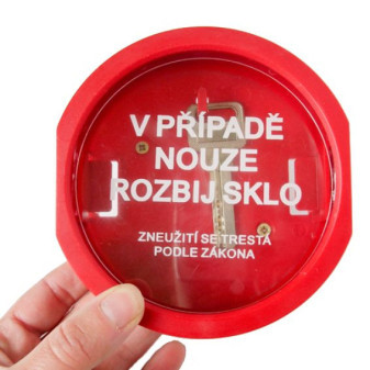 Požární krabička na klíč plastová