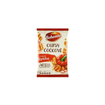 Chipsy Bohemia čočkové paprika 65g / prodej po balení