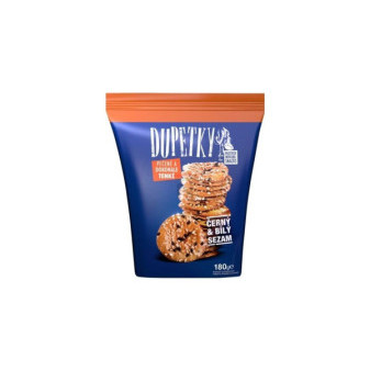 Dupetky černý a bílý sezam 180g / prodej po balení