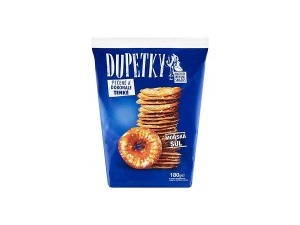 Dupetky mořská sůl 180g / prodej po balení