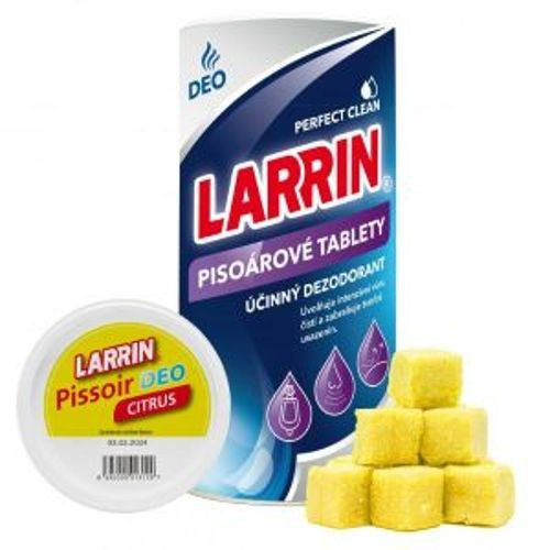 Tablety WC pisoár Larrin citrus 900g