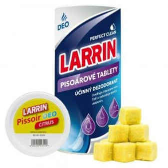 Tablety WC pisoár Larrin citrus 900g