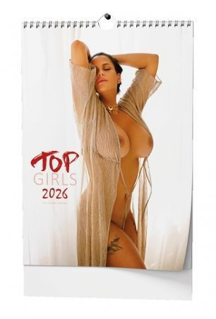 Kalendář nástěnný A3 měsíční TOP Girls BNE7
