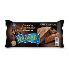 Oplatky Kolonáda trojhránky čoko Opavia 50g / prodej po balení