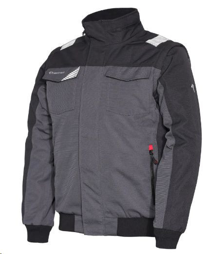 Bunda Wise zimní šedá-černá S