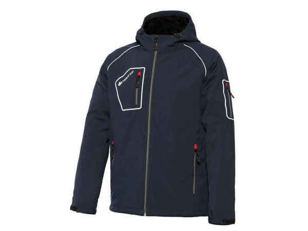 Bunda Perfect softshell zimní modrá S