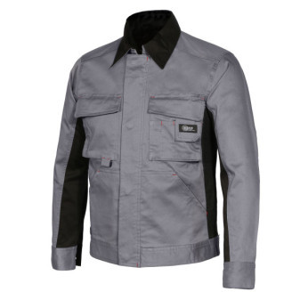 Bunda Bicolore stretch šedá