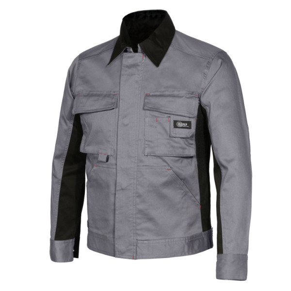 Bunda Bicolore stretch šedá XL