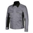 Bunda Bicolore stretch šedá S | 8745B-S