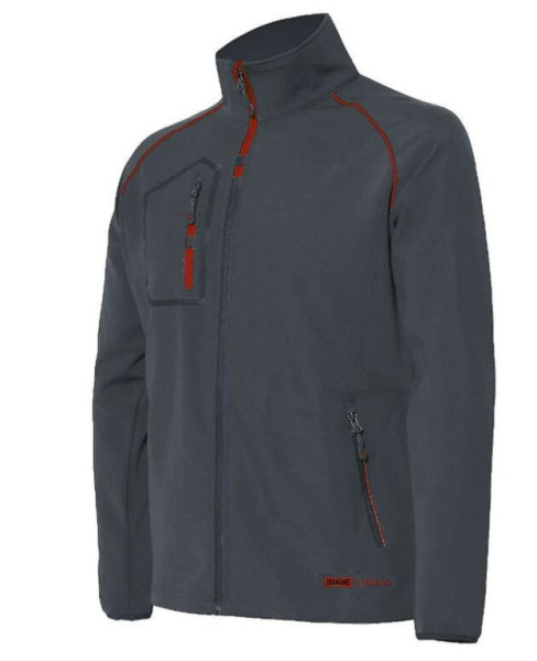 Bunda Springer softshell šedá