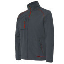 Bunda Springer softshell šedá M | 04529B-080-M