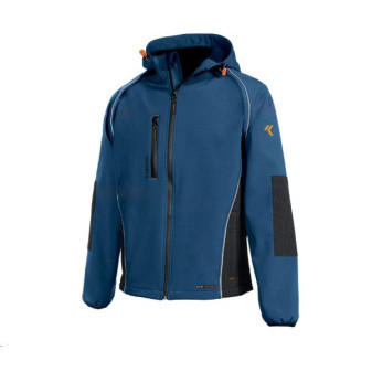 Bunda Clever Extreme softshell modrá XL