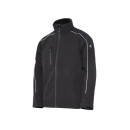 Bunda Zetro černá s kapucí S | 04534B-S