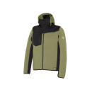 Bunda Fyner s kapucí zelená-černá XXL | 04540B-027-XXL