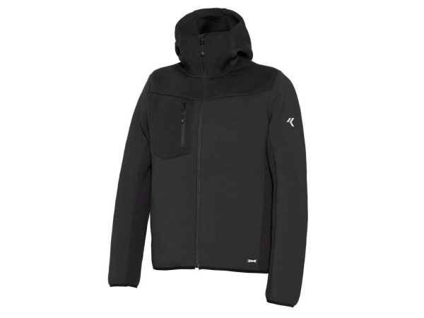 Bunda Fyner s kapucí černá S