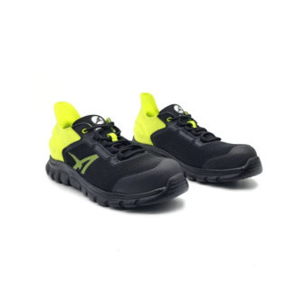 Bezpečnostní obuv Albatros Octane yellow Low S1PS SR černá-limetka 4