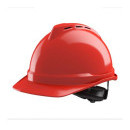 Přilba MSA V-Gard 500 větraná, červená | 4310-163-250-00