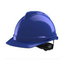 Přilba MSA V-Gard 500 větraná, modrá | 4310-163-400-00