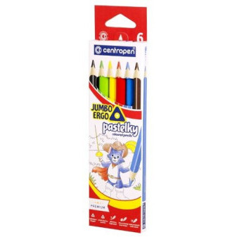 Pastelky Centropen 9522 Jumbo trojhranné 6ks
