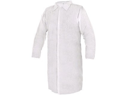 Plášť jednorázový CXS RICK, bílý, vel. XL