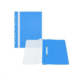 Rychlovazač A4 ROC PP eurozávěs před.str.čirá zadní světle modrá