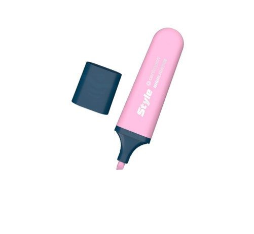 Zvýrazňovač Centropen highlighter style 6252 pastelový růžový klínový hrot 1-4,6mm