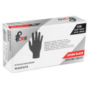 Rukavice CXS STERN BLACK, jednorázové, nitrilové, vel. 7 | 3510-001-800-07