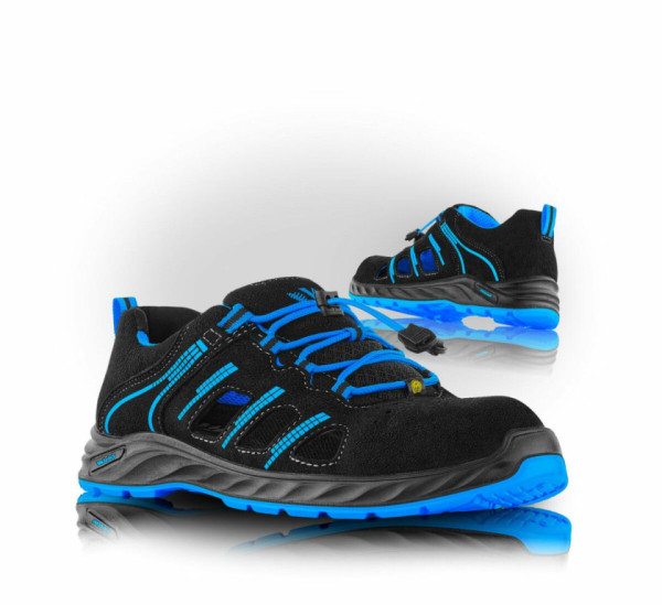 Sandál bezpečnostní Montana S1P černo-modrý vel. 48