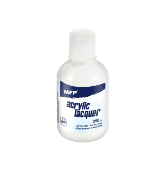 Lak akrylový MFP lesk 250ml   DOPRODEJ
