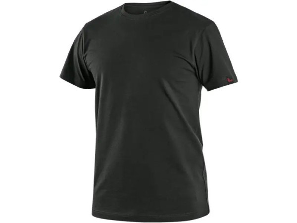 Tričko CXS NOLAN, krátký rukáv, černé, vel. XXL