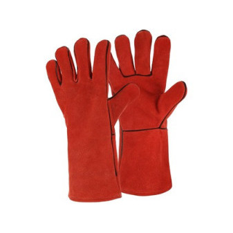 Rukavice CXS PATON RED svářecí červené vel. 9 | 3610-055-250-09   DOPRODEJ