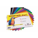 Barevný papír A4/80g 12 barev 60 listů
